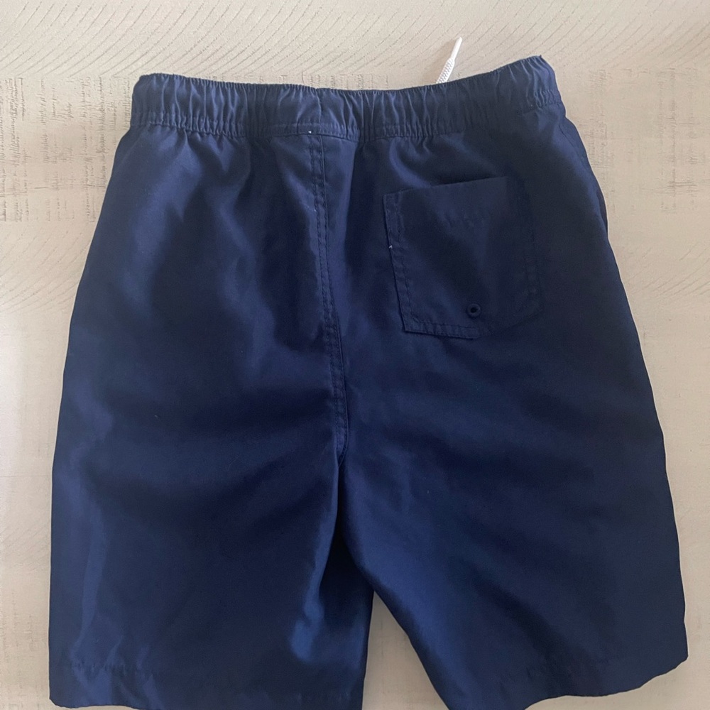 Lands' End Boys Navy  Blue Swim Trunks Size L (10-12) - Picture 8 of 8